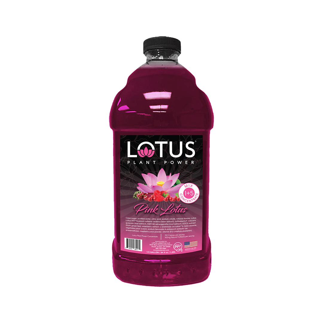 PINK LOTUS ENERGY CONCENTRATE - 64oz