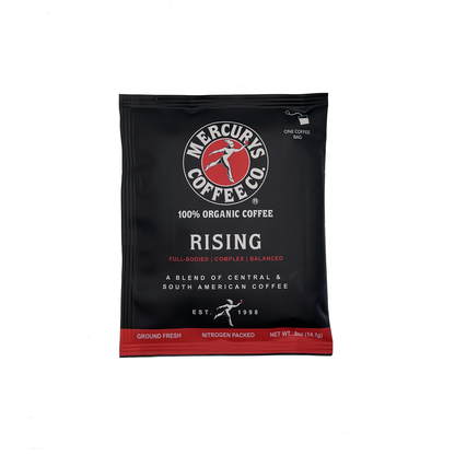 RISING COFFEE BAGS