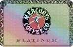 PLATINUM CARD STICKER
